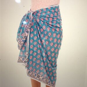 Women’s beach cover-upBoho style resort ready, White Lotus style